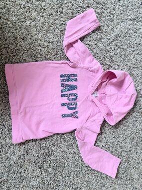 Carter’s Happy Hooded Pink Sweatshirt 5T